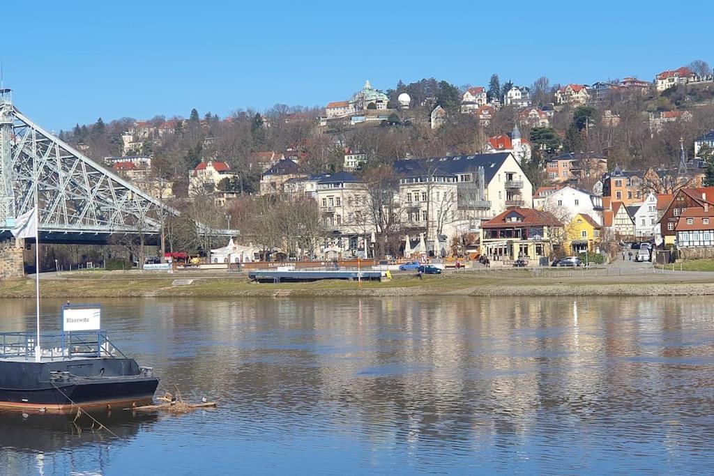 Maisonettewohnung In Elbnaehe Dresden Bagian luar foto