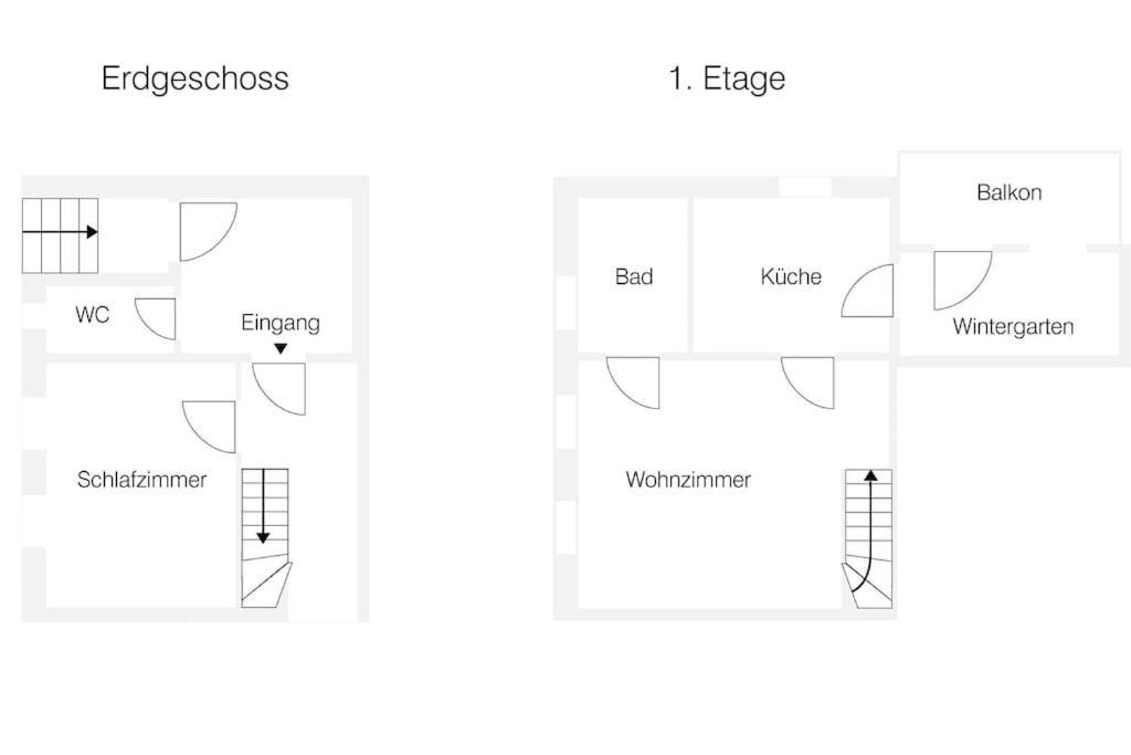 Maisonettewohnung In Elbnaehe Dresden Bagian luar foto